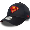 verstellbare-marineblaue-kinder-cap-9forty-all-over-print-superman-dc-comics-von-new-era