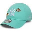 new-era-mlb-new-york-yankees-9forty-animal-icon-verstellbare-grune-kinderkappe