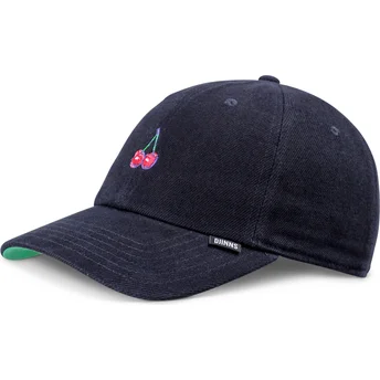 Djinns DNC Cherry verstellbare marineblaue Curved Cap Do Nothing Club
