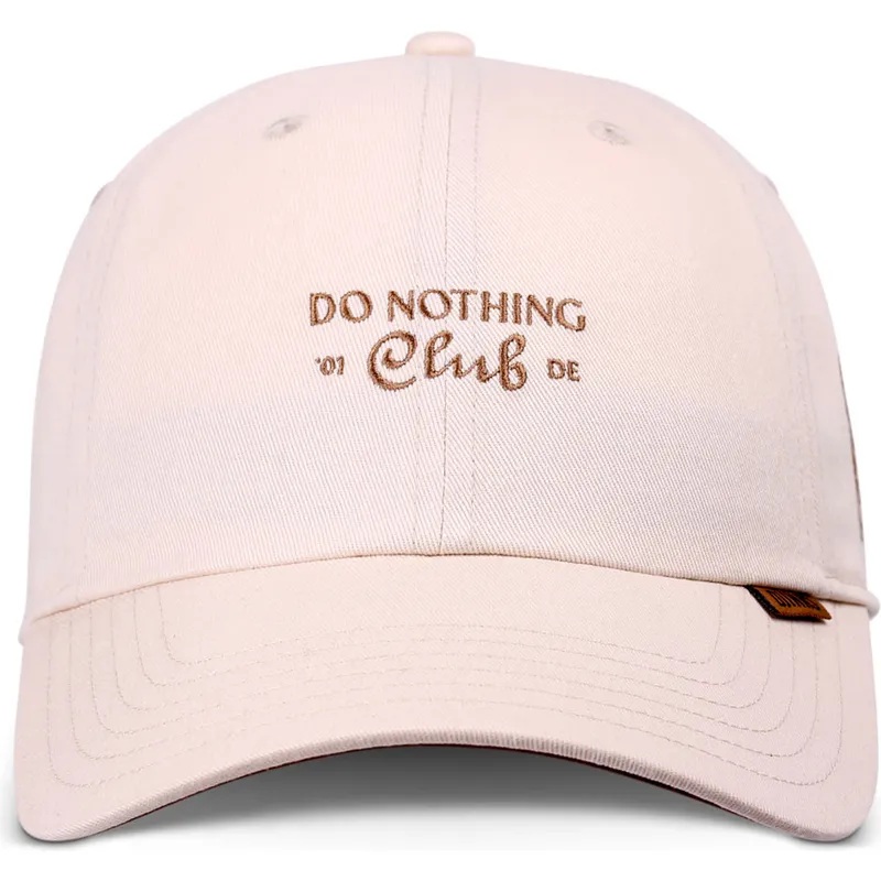 beige-verstellbare-curved-cap-do-nothing-club-dnc-bathing-girl-von-djinns