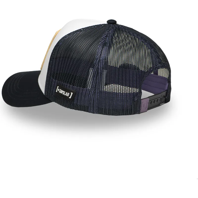 weisse-und-schwarze-trucker-kappe-monkey-d-luffy-op5-gea-one-piece-von-capslab