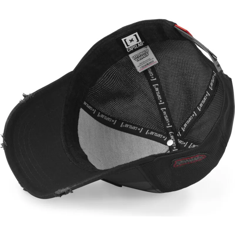 graue-trucker-cap-daffy-duck-loo11-daf-looney-tunes-von-capslab