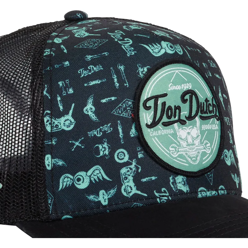 trucker-cap-blau-print04-von-von-dutch