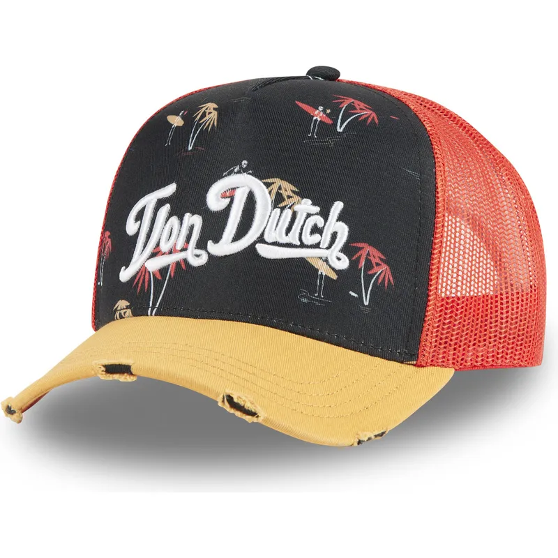 mehrfarbige-trucker-kappe-print05-von-von-dutch mehrfarbige-trucker-kappe-print05-von-von-dutch