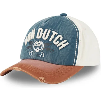 Multicolor Snapback-Kappe mit gebogenem Schirm XAVIER02 von Von Dutch