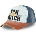 von-dutch-xavier04-mehrfarbige-snapback-cap-mit-gebogenem-schirm
