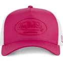 von-dutch-fluo01-rosa-weisse-trucker-kappe