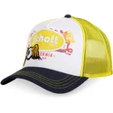 von-dutch-x-schott-nyc-patch-weisse-gelbe-und-schwarze-trucker-kappe