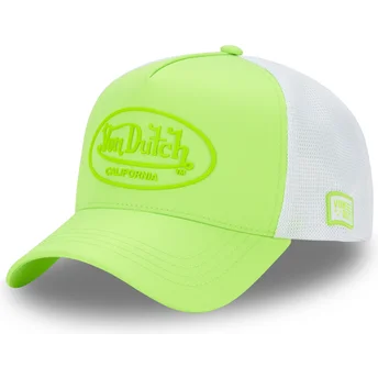 Trucker-Cap grün und weiß FLUO 03 von Von Dutch
