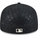 schwarze-enganliegende-flat-cap-59fifty-day-a-frame-der-new-york-yankees-mlb-von-new-era