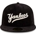 schwarze-flache-angepasste-59fifty-day-kappe-der-new-york-yankees-mlb-von-new-era