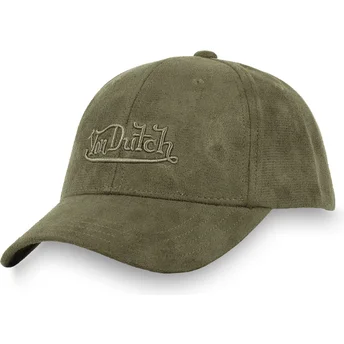 Verstellbare grüne Curved Cap SUE K von Von Dutch