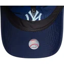 new-era-new-york-yankees-mlb-9forty-sun-shield-kinder-snapback-cap-mit-blauem-logo-und-gebogenem-schirm-in-blau