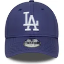 verstellbare-violette-kinder-cap-9forty-league-essential-der-los-angeles-dodgers-mlb-von-new-era