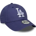 verstellbare-violette-kinder-cap-9forty-league-essential-der-los-angeles-dodgers-mlb-von-new-era