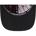 rote-und-schwarze-gebogene-snapback-kappe-9forty-m-crown-city-connect-der-chicago-white-sox-mlb-von-new-era