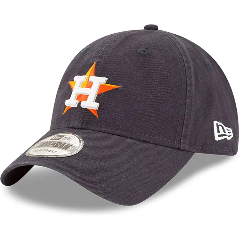 marineblaue-verstellbare-gebogene-kappe-9twenty-core-classic-der-houston-astros-mlb-von-new-era