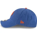 verstellbare-blaue-9twenty-core-classic-kappe-mit-gebogenem-schirm-new-york-mets-mlb-von-new-era