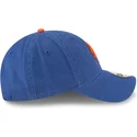 blaue-verstellbare-gebogene-kappe-9twenty-core-classic-der-new-york-mets-mlb-von-new-era