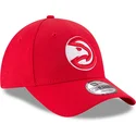 atlanta-hawks-nba-9forty-the-league-verstellbare-rote-curved-cap-von-new-era