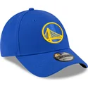 9forty-the-league-golden-state-warriors-nba-verstellbare-blaue-kappe-von-new-era