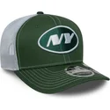 grune-und-weisse-trucker-kappe-9seventy-stretch-snap-der-new-york-jets-nfl-von-new-era