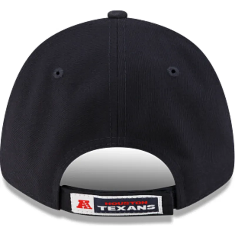 marineblaue-verstellbare-curved-cap-9forty-the-league-der-houston-texans-nfl-von-new-era