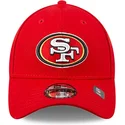 verstellbare-rote-kinder-cap-9forty-the-league-der-san-francisco-49ers-nfl-von-new-era