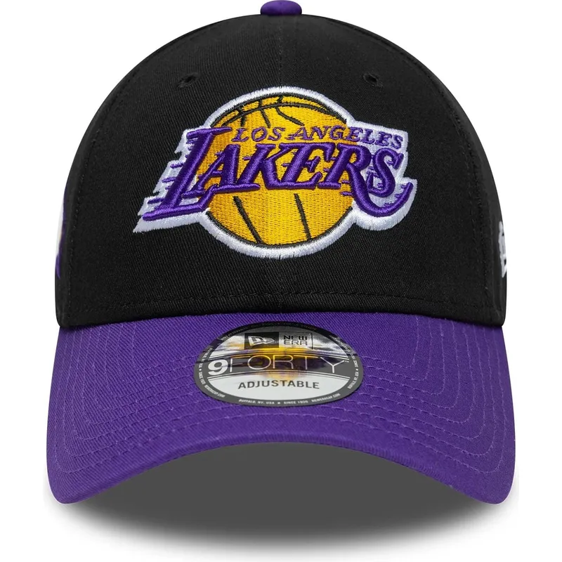 mutzen-gebogen-schwarz-verstellbares-band-9forty-side-patch-der-los-angeles-lakers-nba-von-new-era