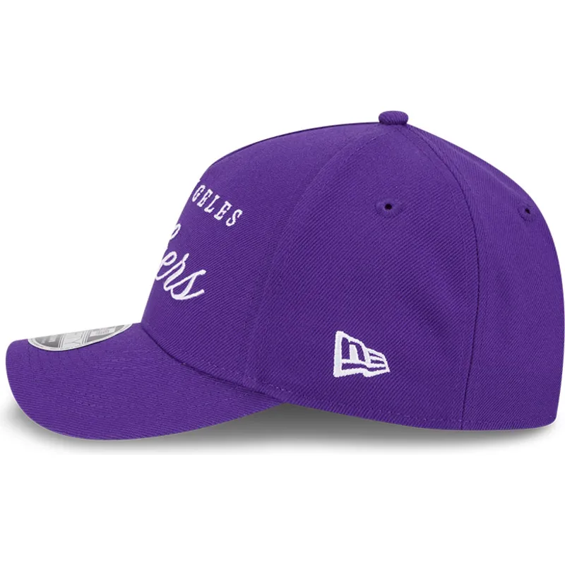 violette-gebogene-snapback-kappe-9forty-m-crown-draft-2025-der-los-angeles-lakers-nba-von-new-era