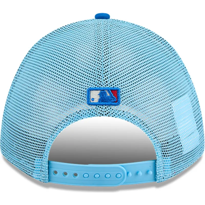 trucker-cap-blau-9forty-m-crown-a-frame-4th-july-los-angeles-dodgers-mlb-von-new-era