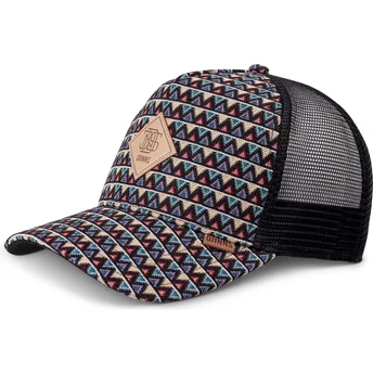 Mehrfarbige Trucker-Cap HFT Colour Triangle von Djinns