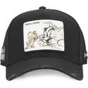schwarze-trucker-kappe-tom-und-jerry-taj-pct-looney-tunes-von-capslab