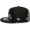schwarze-enganliegende-59fifty-flatcap-paisley-der-new-york-yankees-mlb-von-new-era