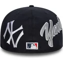marineblaue-angepasste-59fifty-all-over-flat-cap-der-new-york-yankees-mlb-von-new-era