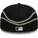 schwarze-eng-anliegende-59fifty-chain-wrap-kappe-der-chicago-white-sox-mlb-von-new-era