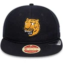 marineblaue-verstellbare-flache-kappe-9fifty-retro-crown-heritage-der-detroit-tigers-mlb-von-new-era