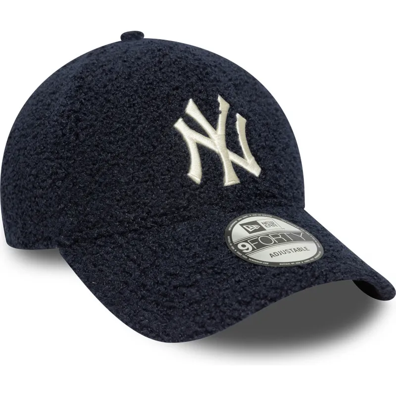 marineblaue-verstellbare-curved-cap-9forty-borg-der-new-york-yankees-mlb-von-new-era
