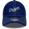 9twenty-contrast-stitch-verstellbare-blaue-kappe-der-los-angeles-dodgers-mlb-von-new-era