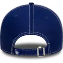 9twenty-contrast-stitch-verstellbare-blaue-kappe-der-los-angeles-dodgers-mlb-von-new-era