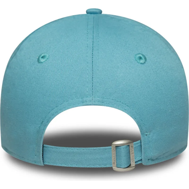 blaue-verstellbare-curved-cap-fur-damen-9twenty-phrase-profumo-d-estate-von-new-era