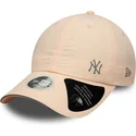 new-era-new-york-yankees-mlb-damen-verstellbare-rosa-kappe-mit-offenem-rucken-flawless