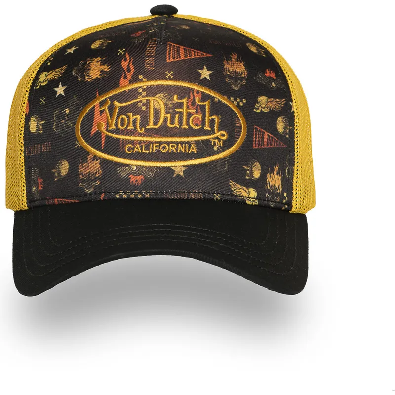 schwarze-und-gelbe-trucker-kappe-subl07-von-von-dutch