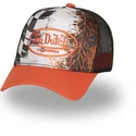 trucker-kappe-orange-subl10-von-von-dutch