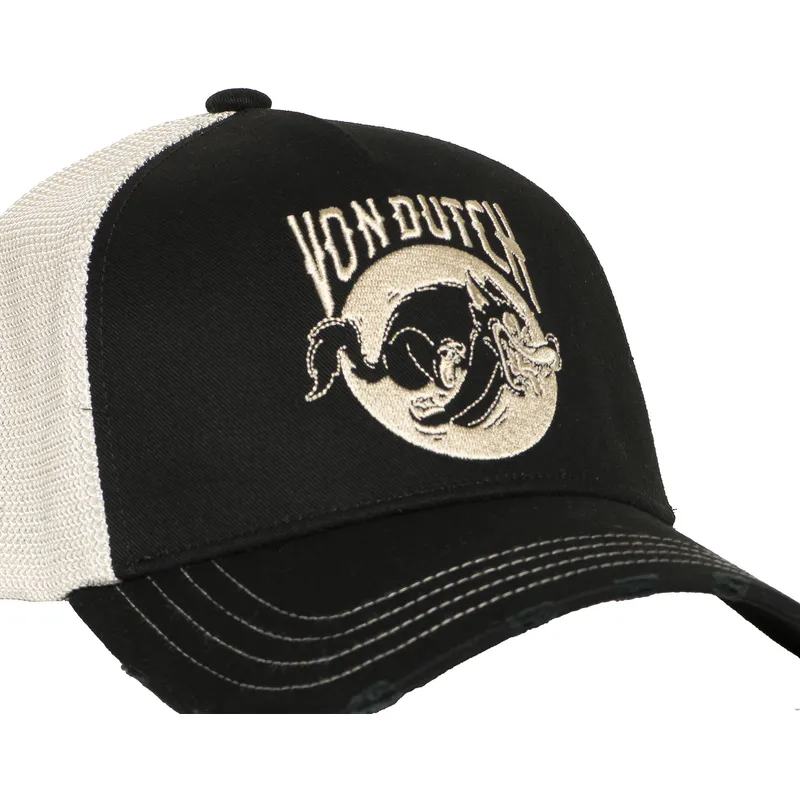 trucker-cap-schwarz-und-weiss-wild06-von-von-dutch