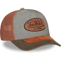 trucker-cap-grau-und-braun-shield01-von-von-dutch