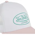 von-dutch-3d-pi-weisse-und-rosa-trucker-kappe