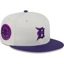 beige-violette-59fifty-clr-dvlp-fitted-cap-der-detroit-tigers-mlb-von-new-era
