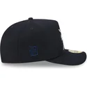 marineblaue-gebogene-verstellbare-59fifty-a-frame-wired-kappe-von-detroit-tigers-mlb-von-new-era