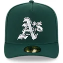 grune-gebogene-verstellbare-59fifty-a-frame-wired-kappe-von-oakland-athletics-mlb-von-new-era